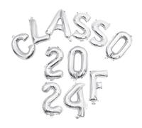 GOOHOCHY 1 Set Graduation Balloons Set Aluminum Foil Class of Decorative Balloon Props for Celebrating Graduation Parties for Wall and Window Decorations