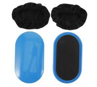 GOOHOCHY 1 Set Portable Exercise Sliders Oval Fitness Discs for Core Workouts Ergonomic Sliding Discs Designed for Versatile Exercises for Home Gym and Fitness Routines