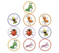 GOOHOCHY 10 Packs Potty Training Stickers for Boys with Colour Changing Marine Animal Design Reusable PVC Adhesive Stickers for ’s Toilet Training Bathroom