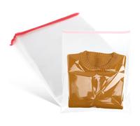 GOOHOCHY 100 Pcs Clear Self-sealing Cellophane Bags Bopp Packaging Bags for Small Business with Strong Adhesive Tear-resistant Transparent Wrapping