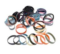 GOOHOCHY 100pcs Inspirational Quote Silicone Bracelets Colored Elastic Wristbands for Daily Wear Motivational Bands for Teens and Adults Unisex Wrist Accessories