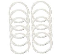 GOOHOCHY 10packs Silver Plated Classical Guitar Strings Guitar Strings Nylon for Replacement Replacement for Pack Use in Home Practice