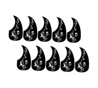GOOHOCHY 10pcs Acoustic Guitar Pickguard Water Scratch Plate for Folk Guitars Stylish and Butterfly Pattern from Wear and Tear