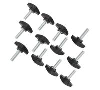 GOOHOCHY 10pcs Bulk Microphone Stand Screws Mic Clamp Screws for Stand Clamp Quick Setup Take down Suitable for Podcasts