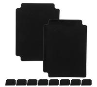 GOOHOCHY 10pcs Card Storage Dividers for Trading Card Boxes PP Plastic Page Separators with Tabs Easy Organization for Black