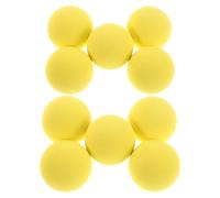 GOOHOCHY 10pcs EVA Soft Foam Golf Practice Balls for Indoor Outdoor Backyard Training Lightweight Reduced Flight Distance Beginner Golf Balls for Safe Swing Practice and Pet Play