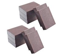 GOOHOCHY 10Pcs Extra Thick Emery Sanding Sponges for Pot Rust Removal and Kitchen Cleaning Reusable Scrubbing Pads for Pans Counters Stoves Cutting Boards and Tools