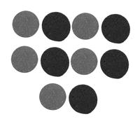 GOOHOCHY 10pcs Facial Cleansing Sponges Natural Wood Pulp Round Makeup Remover Pads for Sensitive Skin Quick Absorption for Travel and Daily Skincare Routine