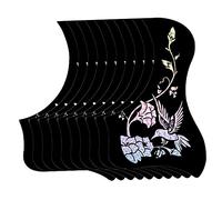 GOOHOCHY 10pcs Guitar Pickguard for Acoustic Guitar Pickguard Scratch Protection Plate for Folk Protection
