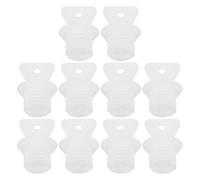 GOOHOCHY 10pcs Leakproof Hot Water Bottle Sealing Plugs with Thread Cap, Replacement White Hot Water Sack Stoppers 2.1cm Inner Diameter for Secure Leak Prevention in Cold Therapy Use