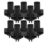 GOOHOCHY 10Pcs Plastic Wire Shelving Connectors Replacement Wheels for Cage and Small Tool Carts Suitable for Closet Organizers and Wire Storage Units