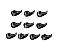 GOOHOCHY 10Pcs Self-Adhesive Guitar Pickguard Stickers PVC Material for 40/41 Inch Acoustic Guitar Swallow Pattern Lightweight Easy to Replace and Carry