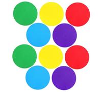 GOOHOCHY 10Pcs Spot Markers Circular Floor Markers for Football Soccer Basketball Training Markers for Practice