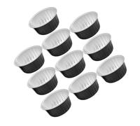 GOOHOCHY 10pcs Wax Melting Container Aluminum Foil Mini Wax Bowl 80g Compact Portable Hair Removal Tool for Women Spa and Home Use
