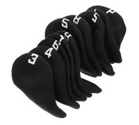 GOOHOCHY 11pcs Neoprene Golf Club Head Covers Set Lightweight Portable Protection for Drivers Irons Unique Identity for Easy Recognition for Outdoor Sports Practice Areas