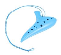 GOOHOCHY 12holes Plastic Ocarina Alto Beginners Instrument Unbreakable Chinese Flute Musical for Boys and Girls Boy Girl Wind Ancient Toy Whistle Xun Hand Beginner Adult Random Color