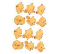 GOOHOCHY 12pcs Fox Ornaments Miniature Fox Figurines Resin Collectibles for Fairy Gardens Terrariums Diy Moss Landscapes