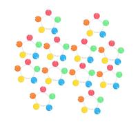 GOOHOCHY 12pcs Musical Wristband for Events Boys and Girls Rattle Bracelet Colorful Toys Wristband Jingle Bells for Christmas Random Color