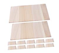 GOOHOCHY 12pcs Taekwondo Breaking Boards Wooden Karate Planks for Martial Arts Training and Performance Smooth Surface Safety Design Noise-reducing Lightweight Reusable Boards for Adults