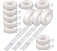 GOOHOCHY 12rolls Breathable Medical Tape Pressure-Sensitive Adhesive Wound Dressing Hypoallergenic and Easy to Tear Each for Skin Protection and Joint Fixation