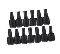 GOOHOCHY 13pcs Refillable Empty Nail Polish Bottles Glass Container 15ml Leak-proof Environmentally Friendly Storage Vials for Manicure Use