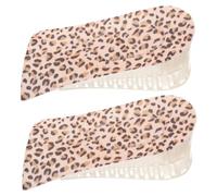 GOOHOCHY 1pair Invisible Height Increase Insoles Soft Heel Lift Inserts for Sneakers Flats and Boots Comfortable Cushioned Pads for Men and Women Base Leopard Print