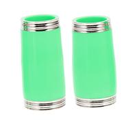 GOOHOCHY 1pair Practical Abs Clarinet Tuning Tube Smooth Compact Pitch Clarinet Accessory for Students and Professionals Elegant Sound Green