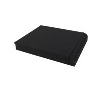 GOOHOCHY 1pc Loudspeaker Isolation Pad High-density Sound Absorbing Cushion for Improved Reduction and Noise Control for Home and Speakers Black Color