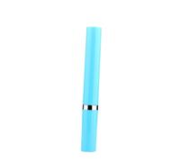 GOOHOCHY 1Set Sonic Vibration Electric Toothbrush for Adults Portable Battery Design Deep Cleaning Toothbrush Blue for Oral Hygiene