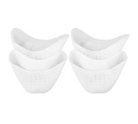 GOOHOCHY 2 Pairs Breathable Toe Pads for Pointe Shoes Flexible Cushions with Curved Design for Ballet Dance Foot Protection and -Friendly Friction Protector for Dancers and