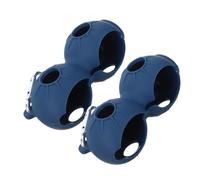 GOOHOCHY 2 Pcs Golf Set Storage Organizer Ball Cover Pouch Golfer Golf Retriever Hand Carrier Holder Case Protective Accessory Bags Holders Blue Silica Gel