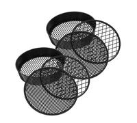 GOOHOCHY 2 Sets Portable Plastic Test Sifters for Science Experiments and Sand Play Multi Use Sieve for Learning Activities and Educational Exploration