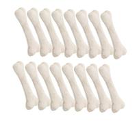 GOOHOCHY 20 Pcs Miniature Realistic Dog Bone Portable Resin Skeleton Charms for DIY Crafts Halloween Decorations Skill Development and Creative Projects