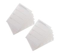 GOOHOCHY 200pcs A7 Weekly Planner Refills Planner Inserts 6-hole Punched 120gsm Paper for 6 Ring Binders, Journaling and Office