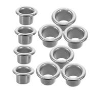 GOOHOCHY 20pcs 9x9mm Drum Breathing Ports Metal Air Vents for Snare and Bass Drums Easy Install Sturdy Percussion Instrument Accessories Enhancing Sound