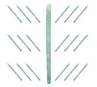 GOOHOCHY 20Pcs Ear Aromatherapy Sticks with Tea Tree Scent Natural Wax Candles for Ear Wax Removal Calming Aroma Therapy Relaxation and Sleep Improvement and Safe for Outdoor Workers