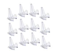 GOOHOCHY 20pcs Guitar Pick Display Stand Acrylic Rack Display Bracket Plectrum Stand Compact Lightweight for Storage