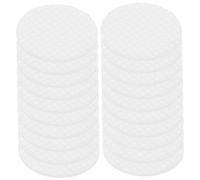 GOOHOCHY 20pcs Guitar Pick Grips Slip Gasket for Guitar Picks Acoustic Guards Self-adhesive Silicone Holders