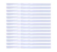 GOOHOCHY 20pcs Optical Tachometer Reflective Tape Strips Heat-resistant Adhesive Stickers for Precise Speed Measurement Enhanced Visibility in Low Light Suitable for Industrial