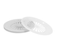 GOOHOCHY 20pcs Plastic Paper Plate Holders Food Plate Support Base Suitable for 9-inch Paper Pp Material Use Effortless Maintenance Simple Design Versatile for Barbecues and Camping Trips