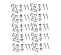GOOHOCHY 20sets Guitar String Buckles Electric Guitar Headstock Retainer String Locking Device for Stabilizing and Chords