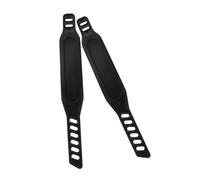 GOOHOCHY 2pcs Adjustable Fitness Bike Pedal Straps Heavy Duty Nonslip Footrest Bands with Left Right Markings for Home Commercial Use Secure Fit for Stationary Exercise Bikes