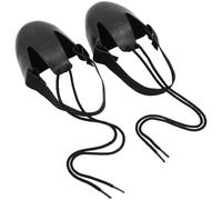 GOOHOCHY 2Pcs Anti-Skid Rubber Safety Toe Overshoes with Steel Metatarsal Guard, Industrial Work Shoe Covers for Heavy-Duty Construction and Visitor Protection, EU Standard