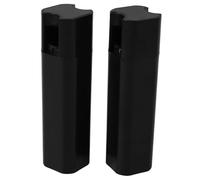 GOOHOCHY 2pcs Black Blind Cord Pull Ends with Windproof Matte Handles Compatible with Roller Shades Venetian Blinds for Smooth Operation and Easy
