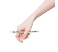 GOOHOCHY 2pcs Brown Eyebrow Pencil with Brush Leopard Print Cover Smooth Application Natural Finish Portable Double-ended Eyebrows Shaper for Professional and Beginner Makeup Use