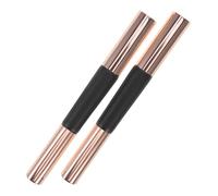 GOOHOCHY 2PCS Double-headed Silicone Lip and Concealer Brush with Retractable and Protective Cap Reusable Dual-ended Makeup Applicator for Precise Lipstick and Concealer Application