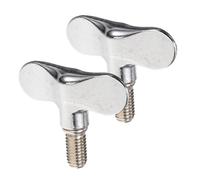 GOOHOCHY 2pcs Drum Wing Screw Cymbal Quick Release Nut for Easy Assembly and Disassembly Butterfly Button for Stability Compatible Drum