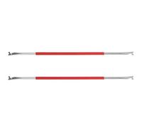 GOOHOCHY 2pcs Dual-sided Band Repair Tools Spring Hook Pin Saxophone Clarinet Maintenance Woodwind Instrument Repair Kit for Luthiers Practices