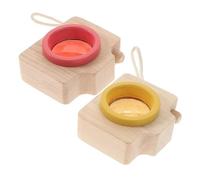 GOOHOCHY 2Pcs Educational Vintage Kaleidoscope for Creative Prism Camera Playthings Safe Early Learning Gifts for Exploration