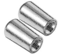 GOOHOCHY 2pcs Electric Guitar Toggle Switch Tips Caps, Metal Material with 3.5mm Size, Silver Colour for Noise-free Operation and Long-term Use, Suitable for Electric Guitar Parts